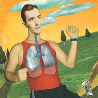 Need more air? Deep breathing can help you run longer with less effort.