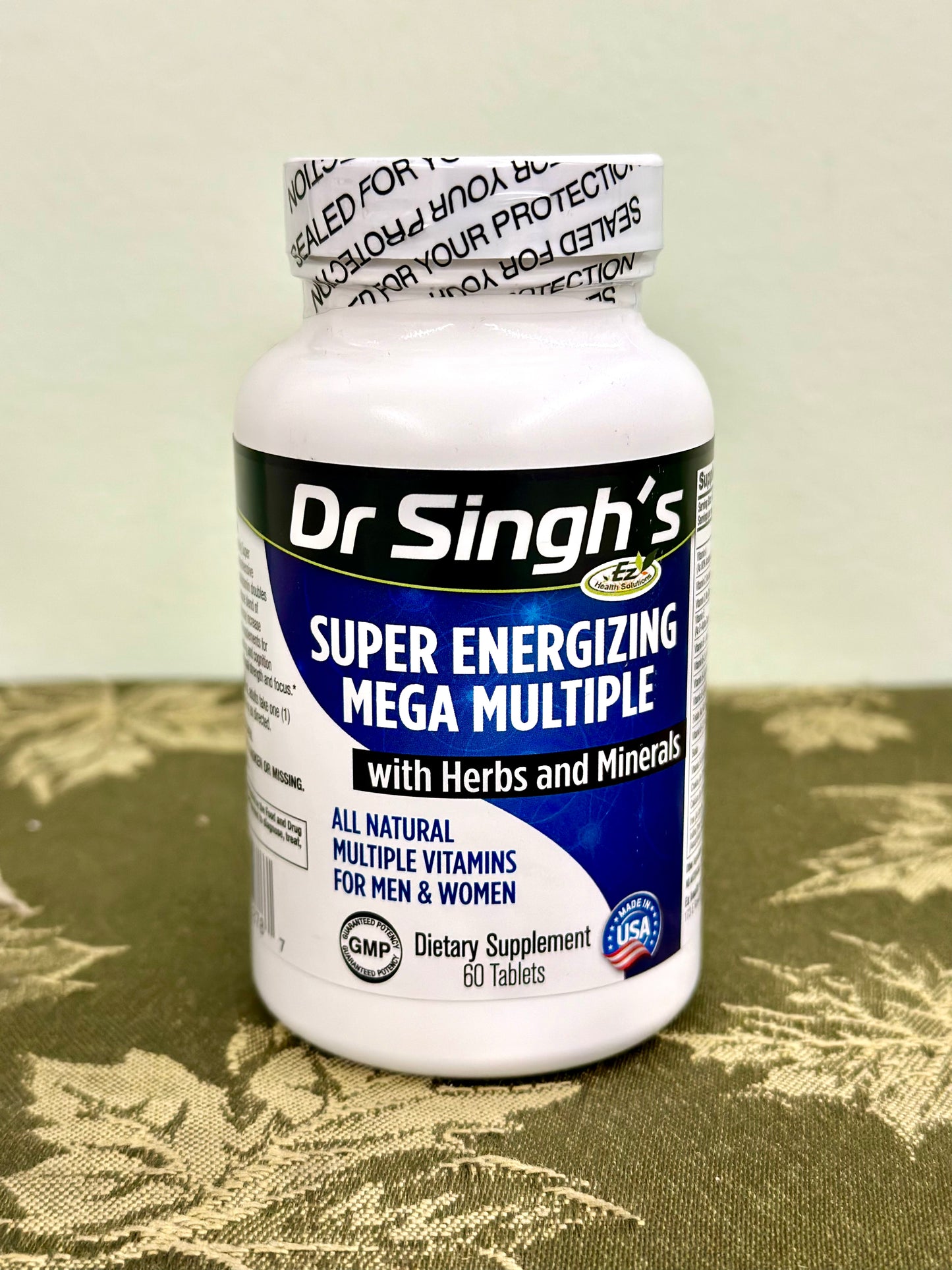 Dr Singh’s Super Energizing Mega Multiple with Herbs and Minerals