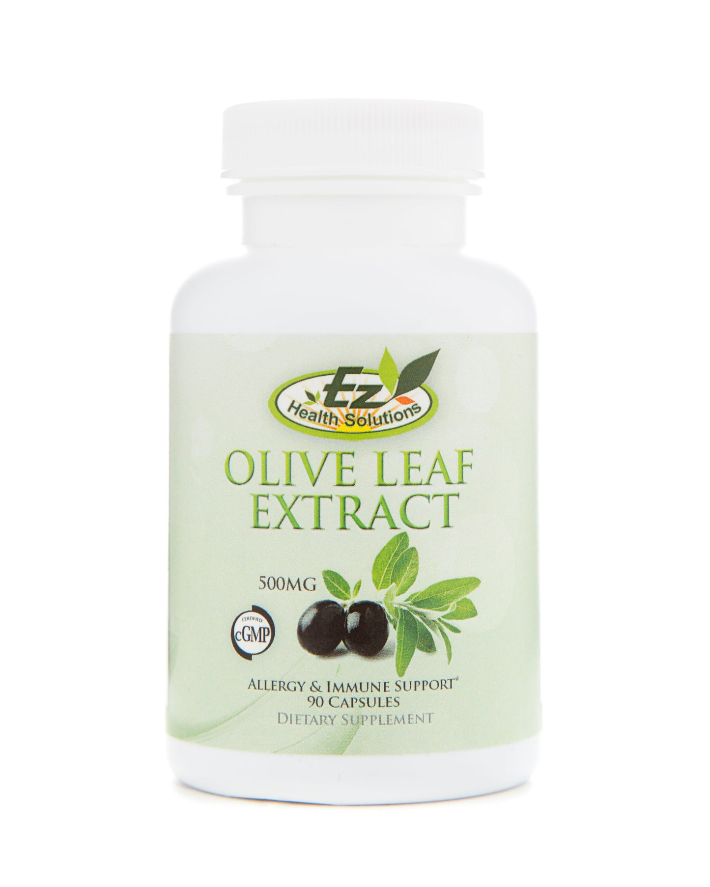 Olive Leaf Extract Natural Immune Defense 90 Capsules - EZ Health Solutions