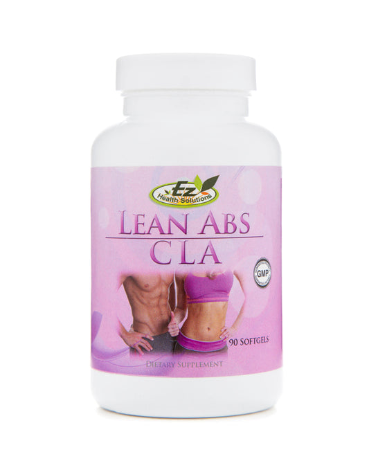 Lean Abs CLA Natural Supplement for Fat Loss 90 SoftGels - EZ Health Solutions