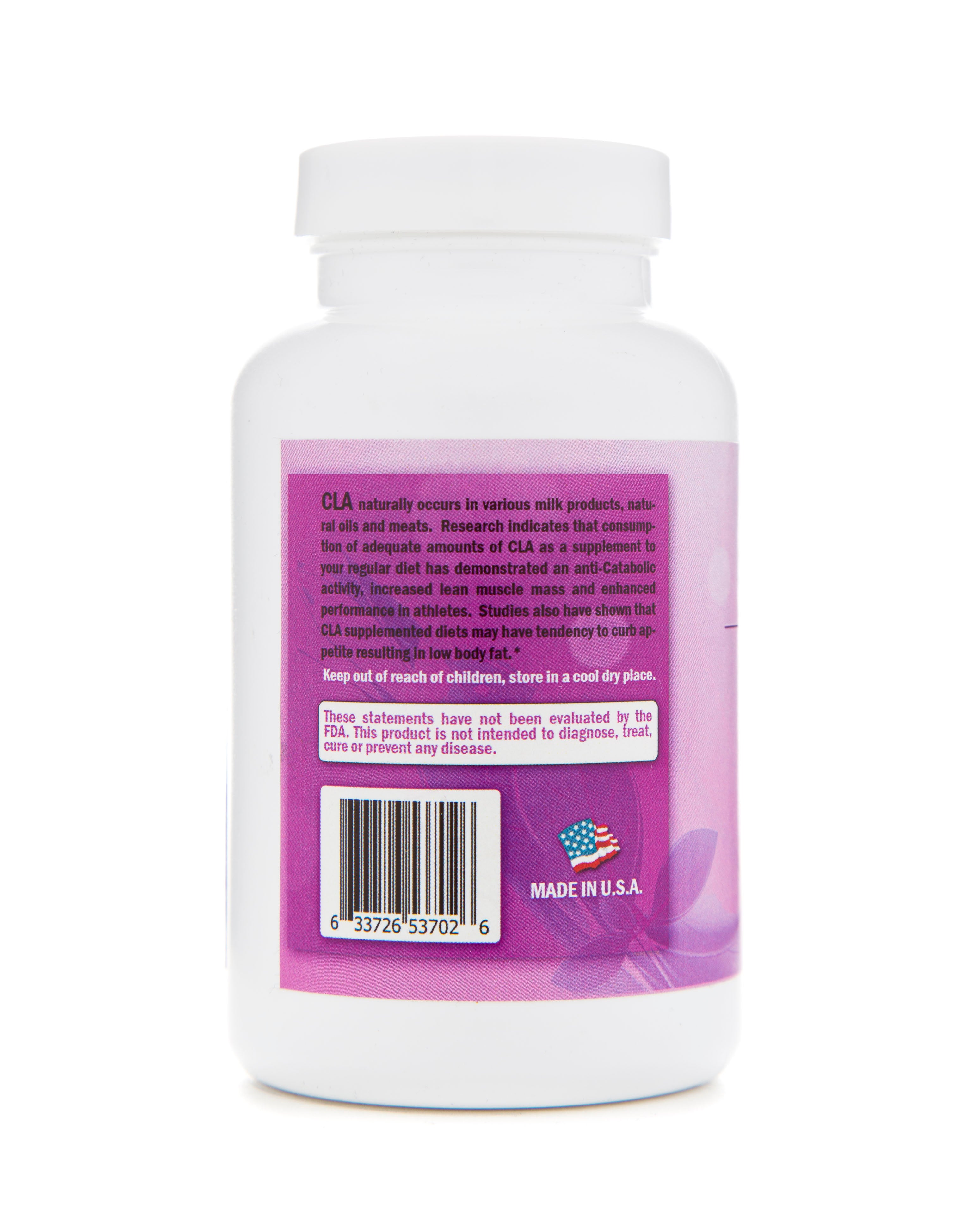 Lean Abs CLA Natural Supplement for Fat Loss 90 SoftGels - EZ Health Solutions