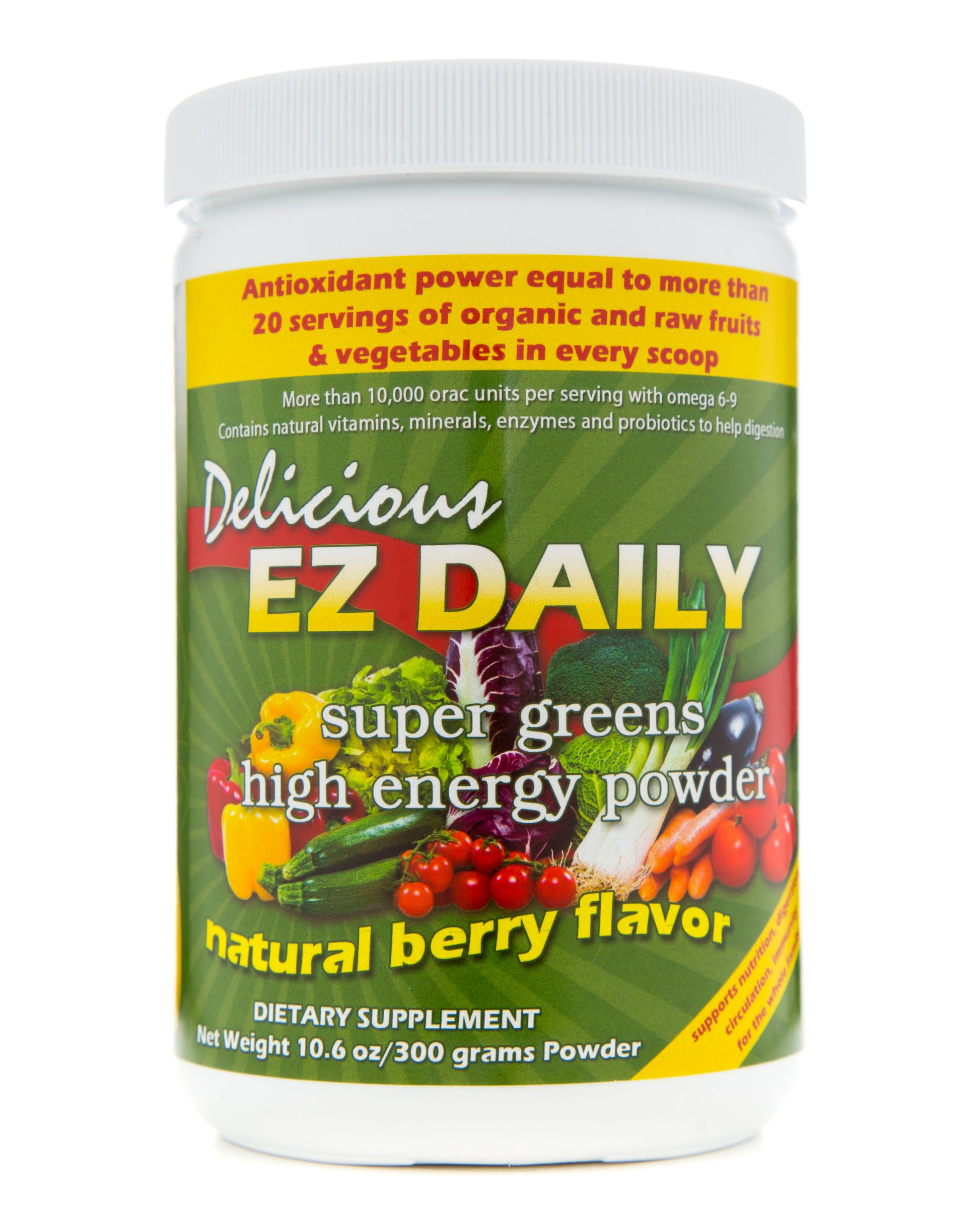 Women's Everyday Essential Supplements with Multivitamin, Fish Oil and Energy Boosting Greens Powder - EZ Health Solutions