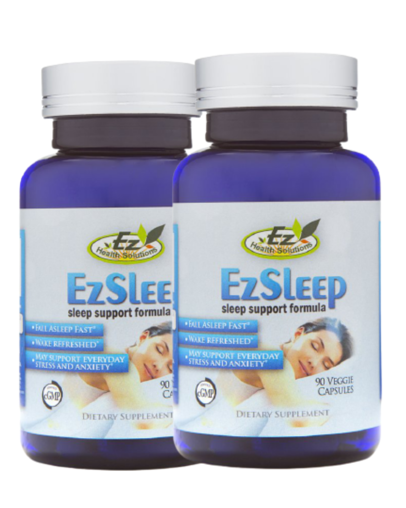 EZ Sleep Natural Herbal Sleep Aid 90 Vegetarian Capsules